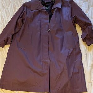 Women's London Fog Purple Coat